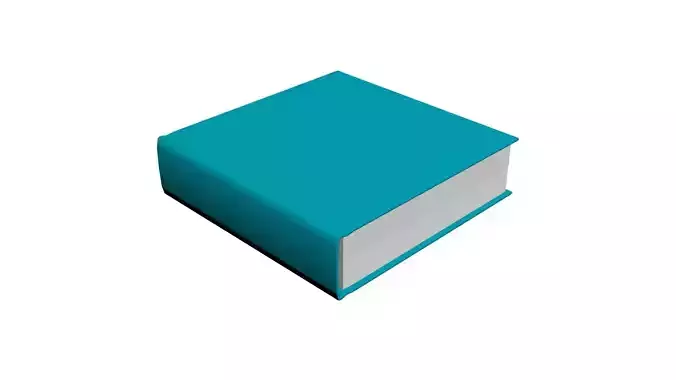Book Flipping Animation 3D model