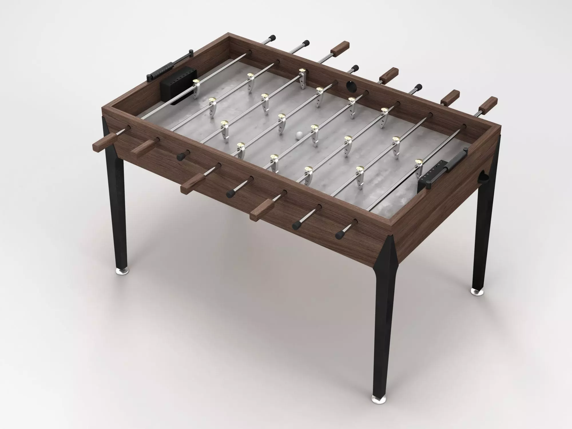 Foosball Table Football 3D model_0