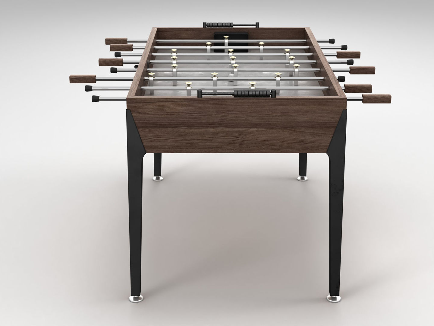 Foosball Table Football 3D model_7