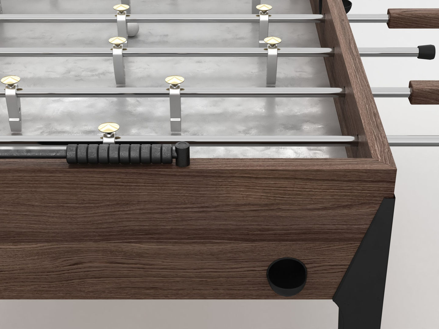 Foosball Table Football 3D model_5
