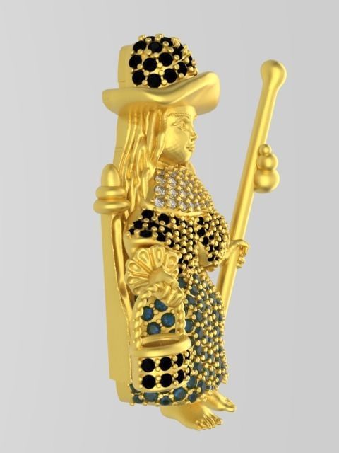 child of the tocha - El Peregrino de Atocha 3D print model_2