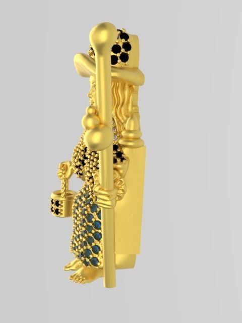 child of the tocha - El Peregrino de Atocha 3D print model_3