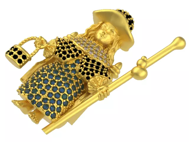 child of the tocha - El Peregrino de Atocha 3D print model_0