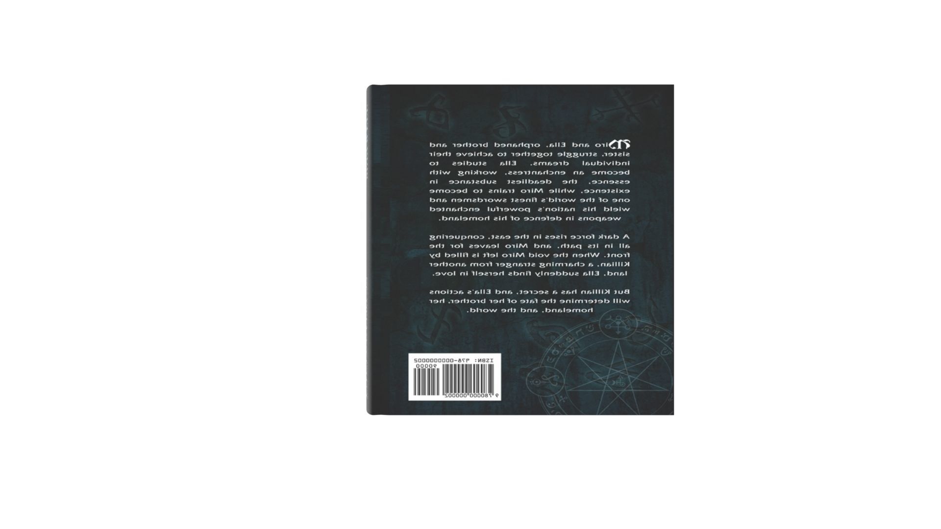 Rigged and Animated Enchantress Book 3D model_6