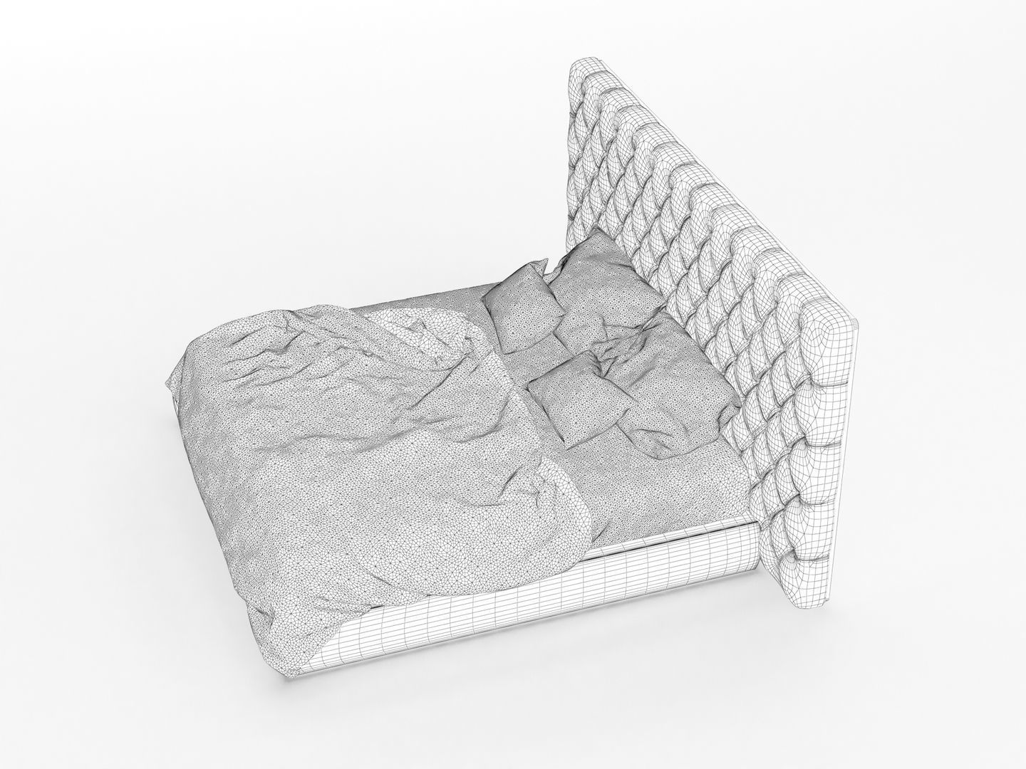 Baxter Bed 3D model_14