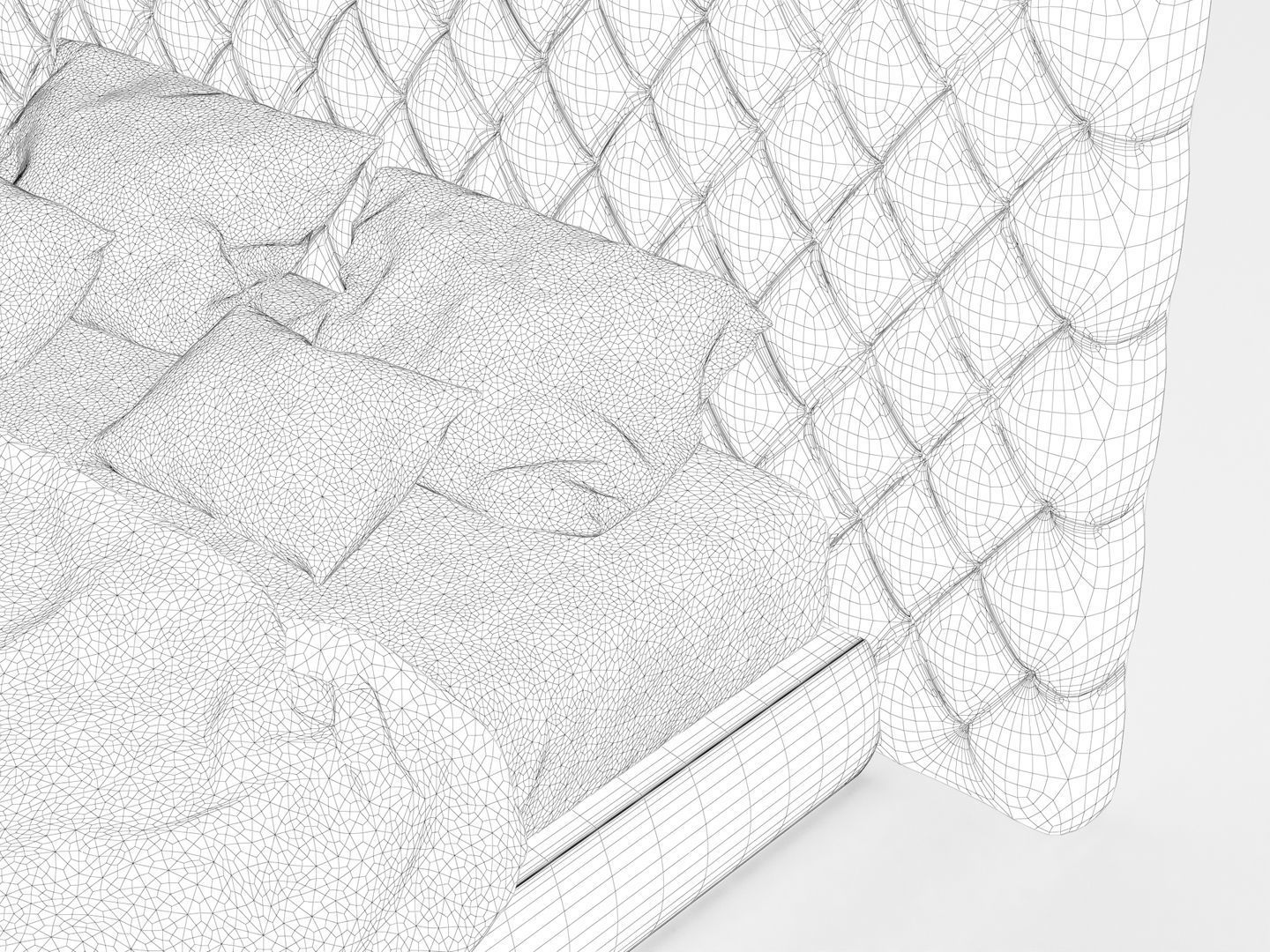 Baxter Bed 3D model_16