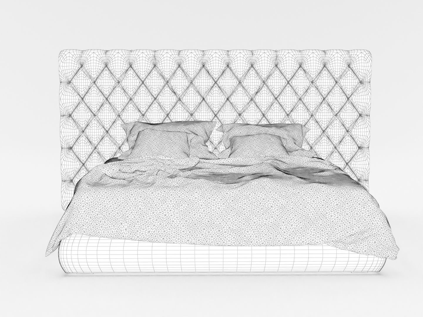 Baxter Bed 3D model_15