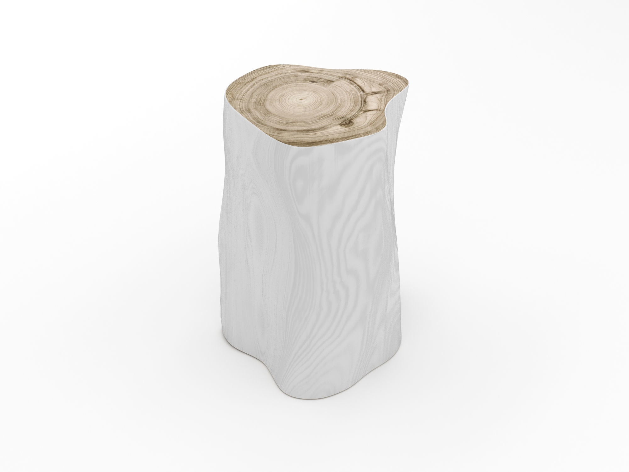 Tree Log Table 016 3D model_3