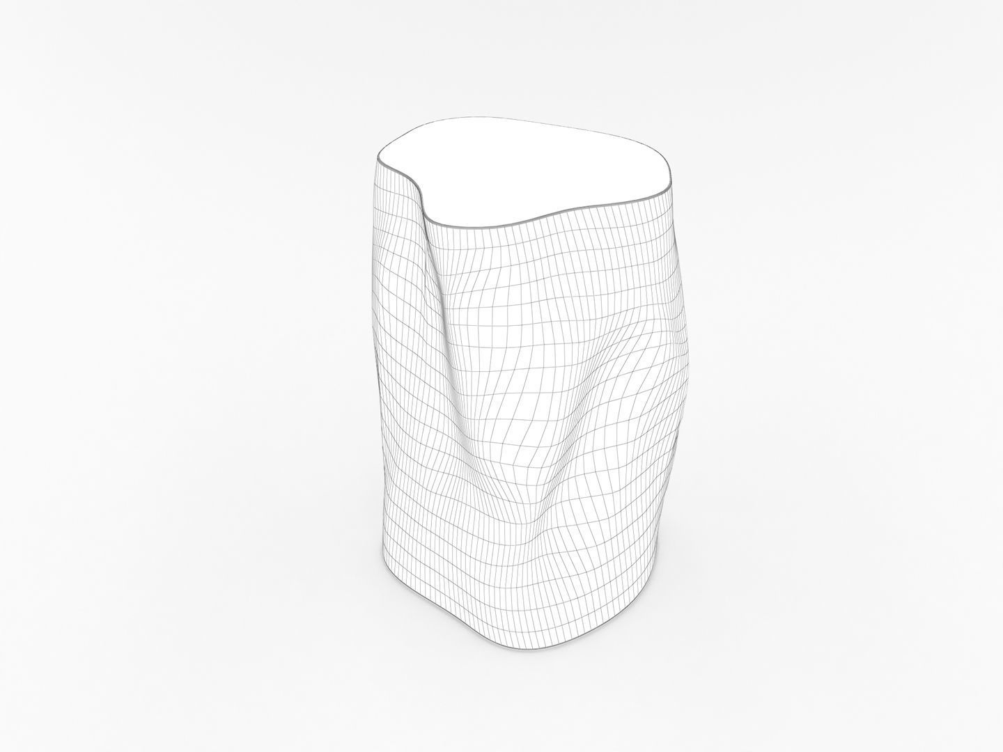 Tree Log Table 016 3D model_10