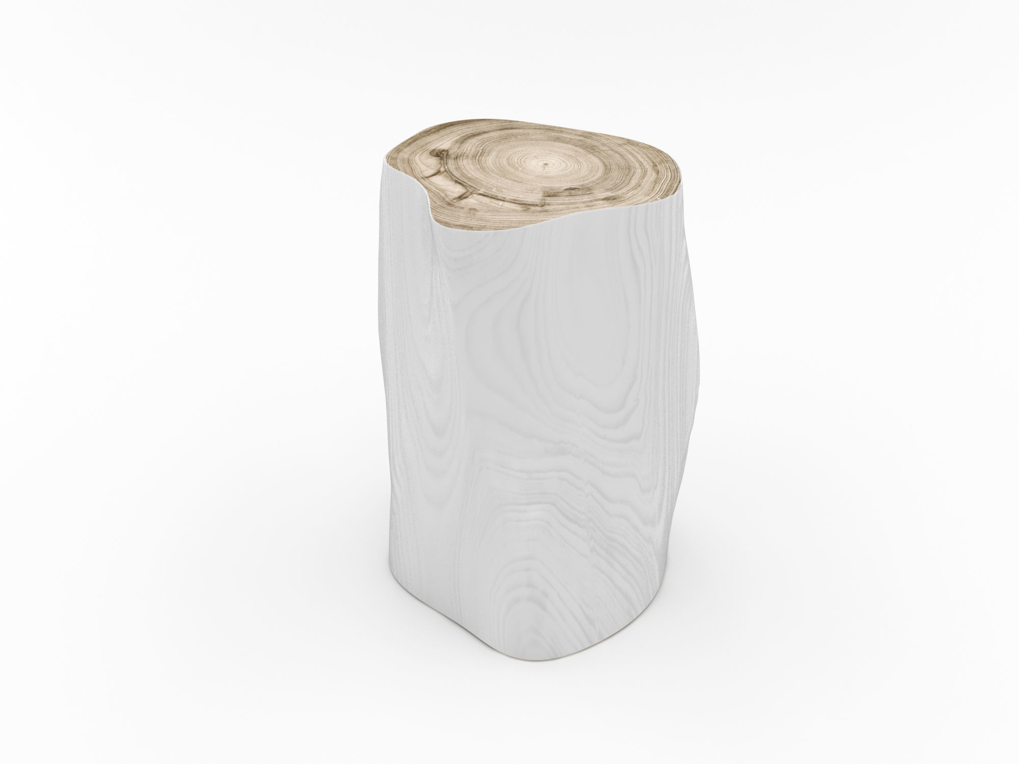 Tree Log Table 016 3D model_1