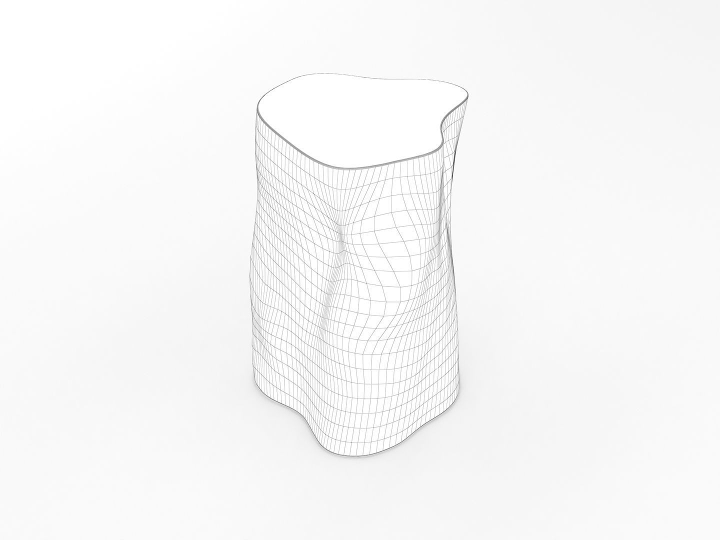 Tree Log Table 016 3D model_12