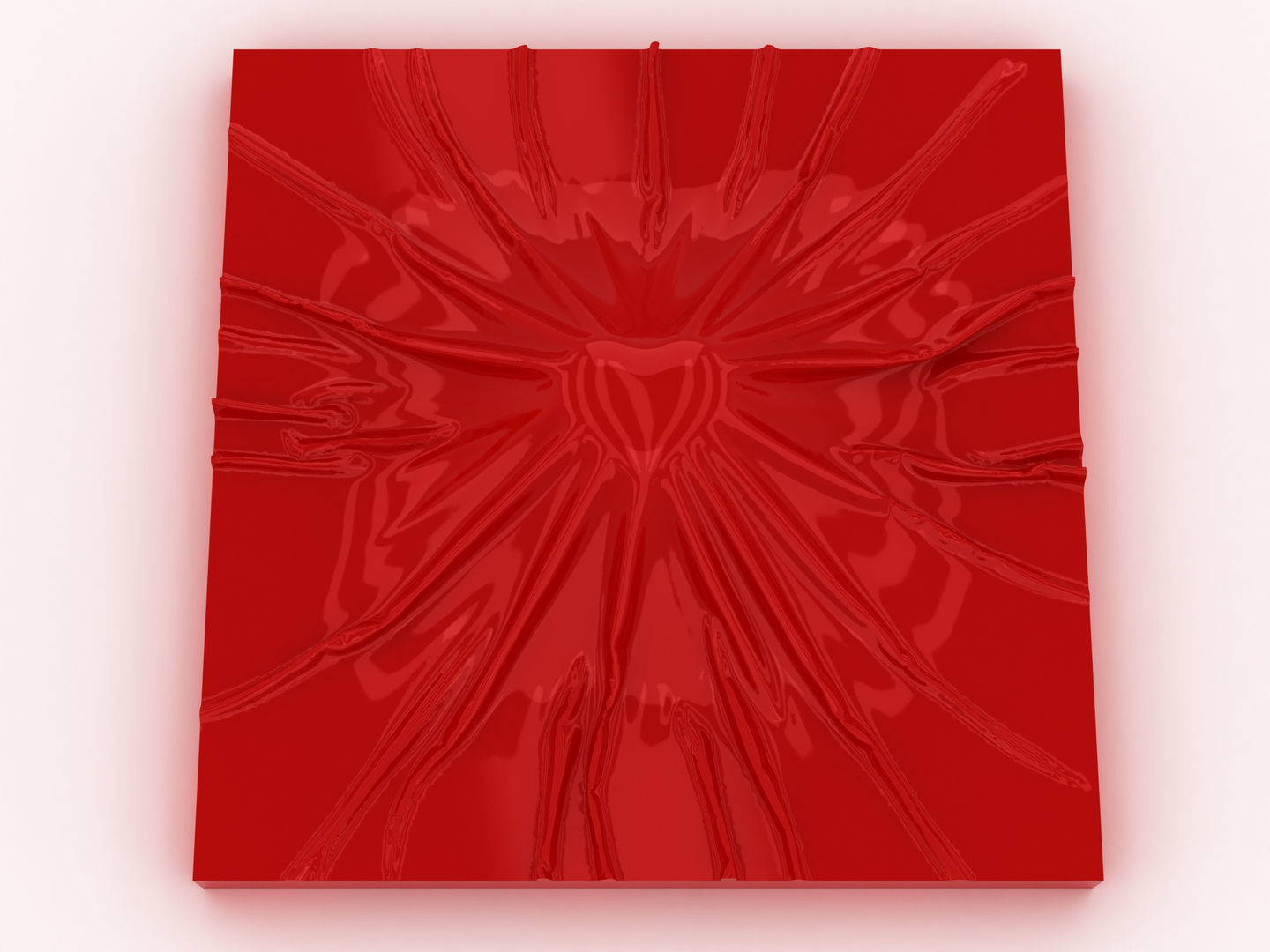 Decorative Heart 001 3D model_8