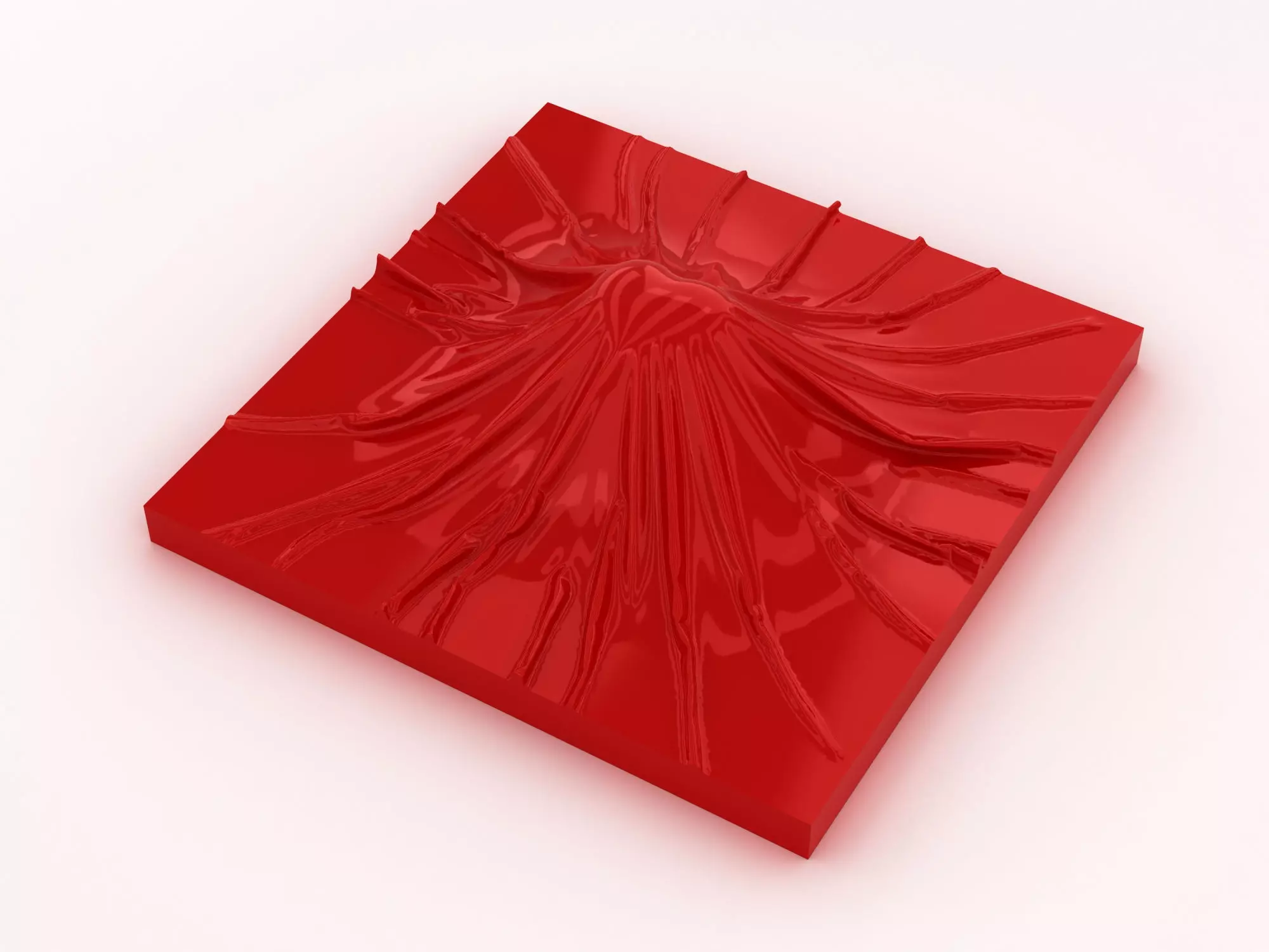 Decorative Heart 001 3D model_0