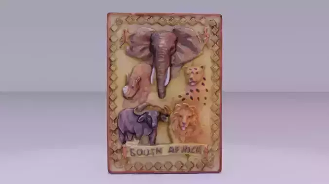 South Africa fridge magnet souvenir