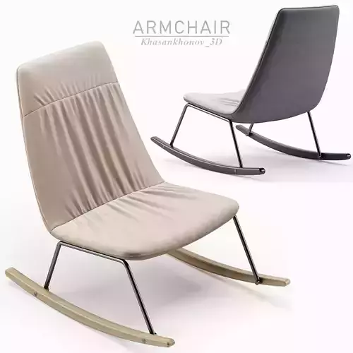 ANJO rocking armchair - Softline1979