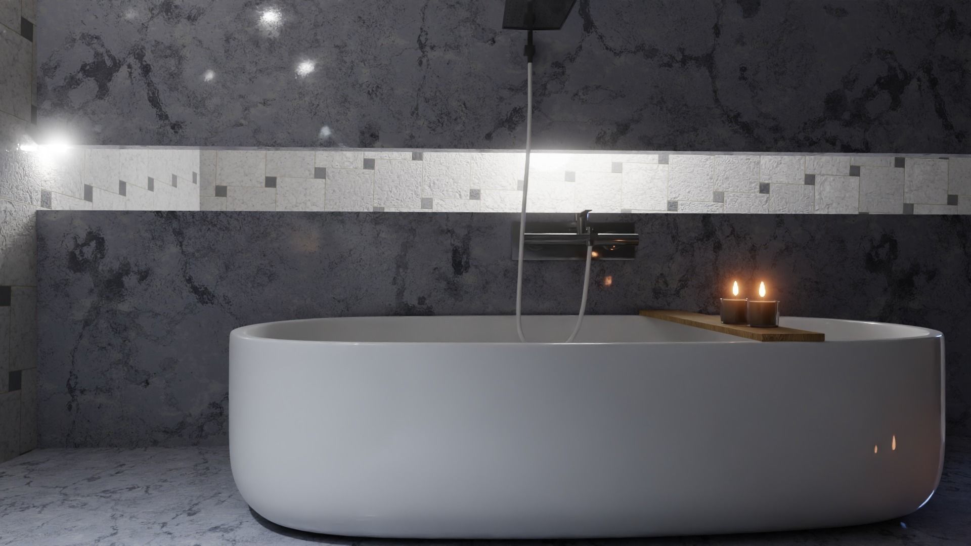 Bathroom  3D model_4