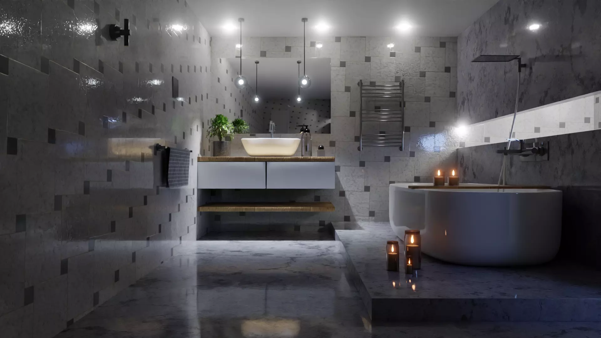 Bathroom  3D model_0