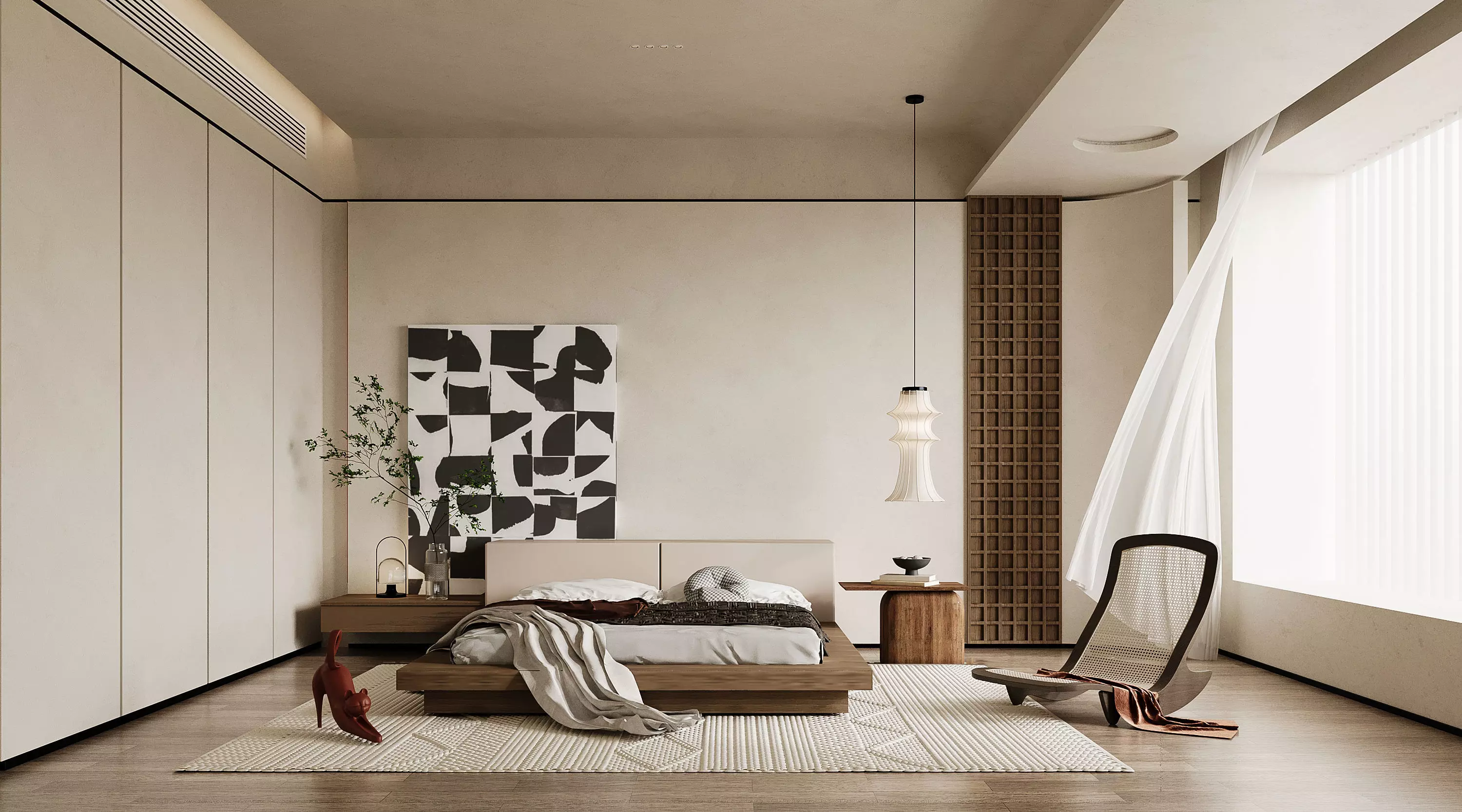 Bedroom Corona Renderer 3D model 3D model