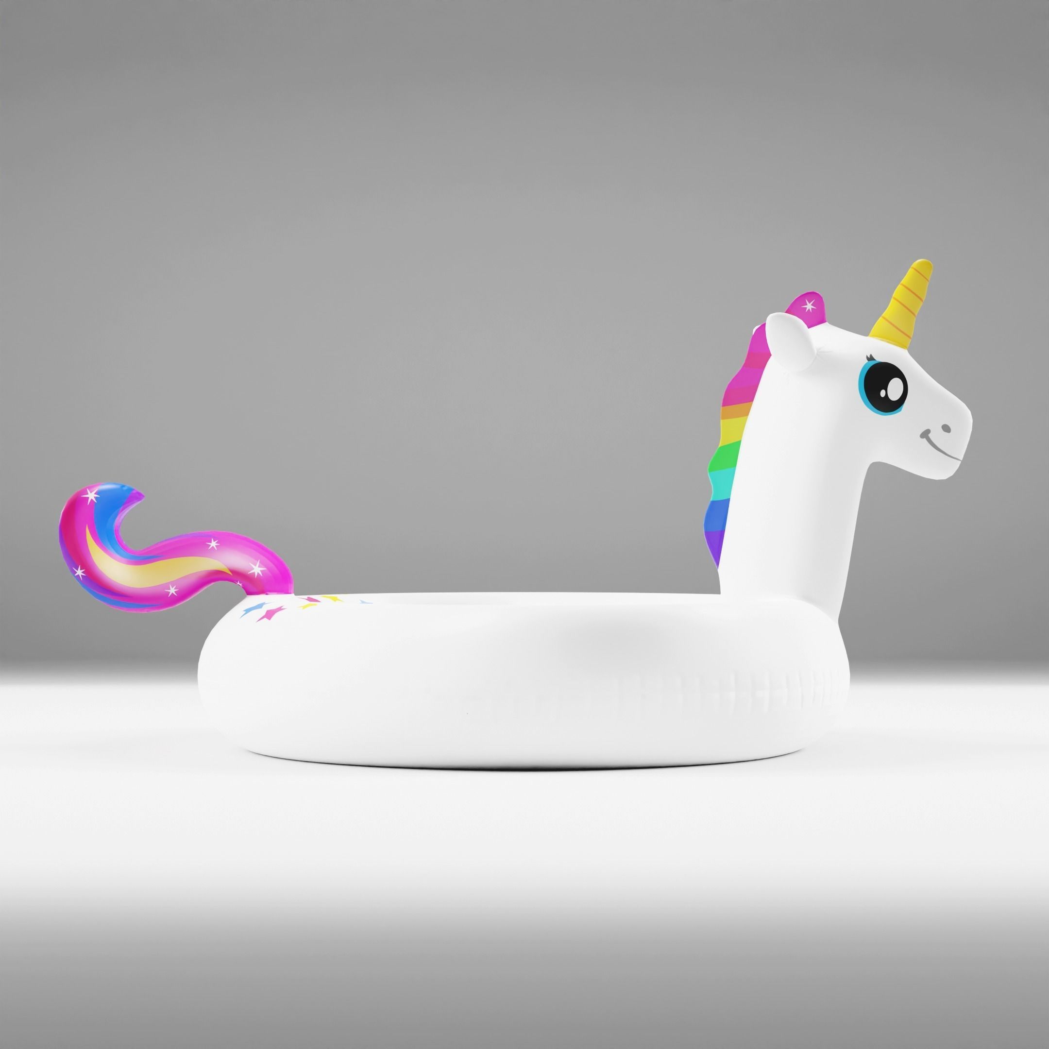 Set of 10 Inflatable Animals - LOWPOLY Low-poly 3D model_45