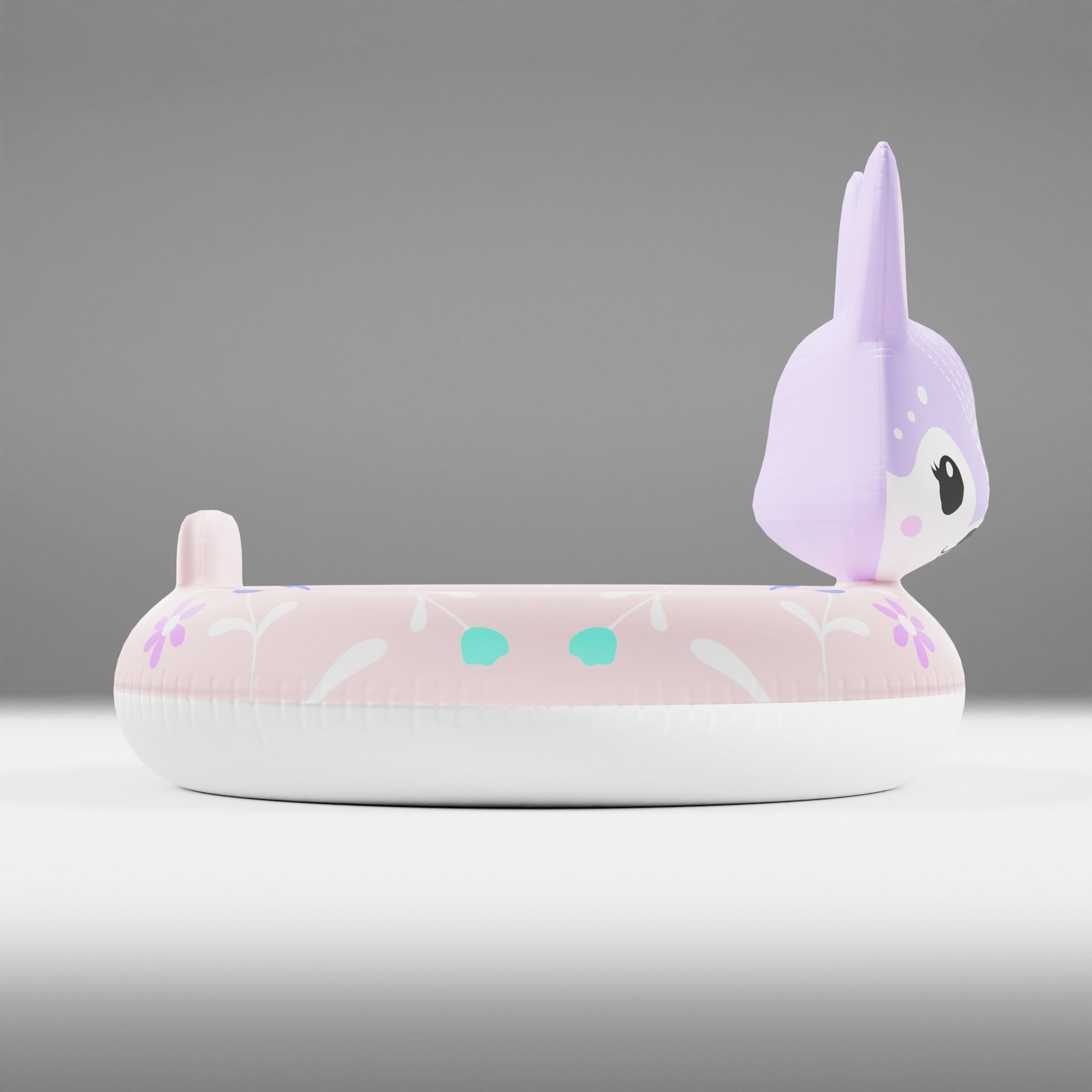 Set of 10 Inflatable Animals - LOWPOLY Low-poly 3D model_35