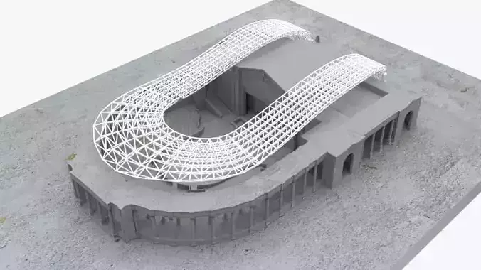 Removable light steel cover