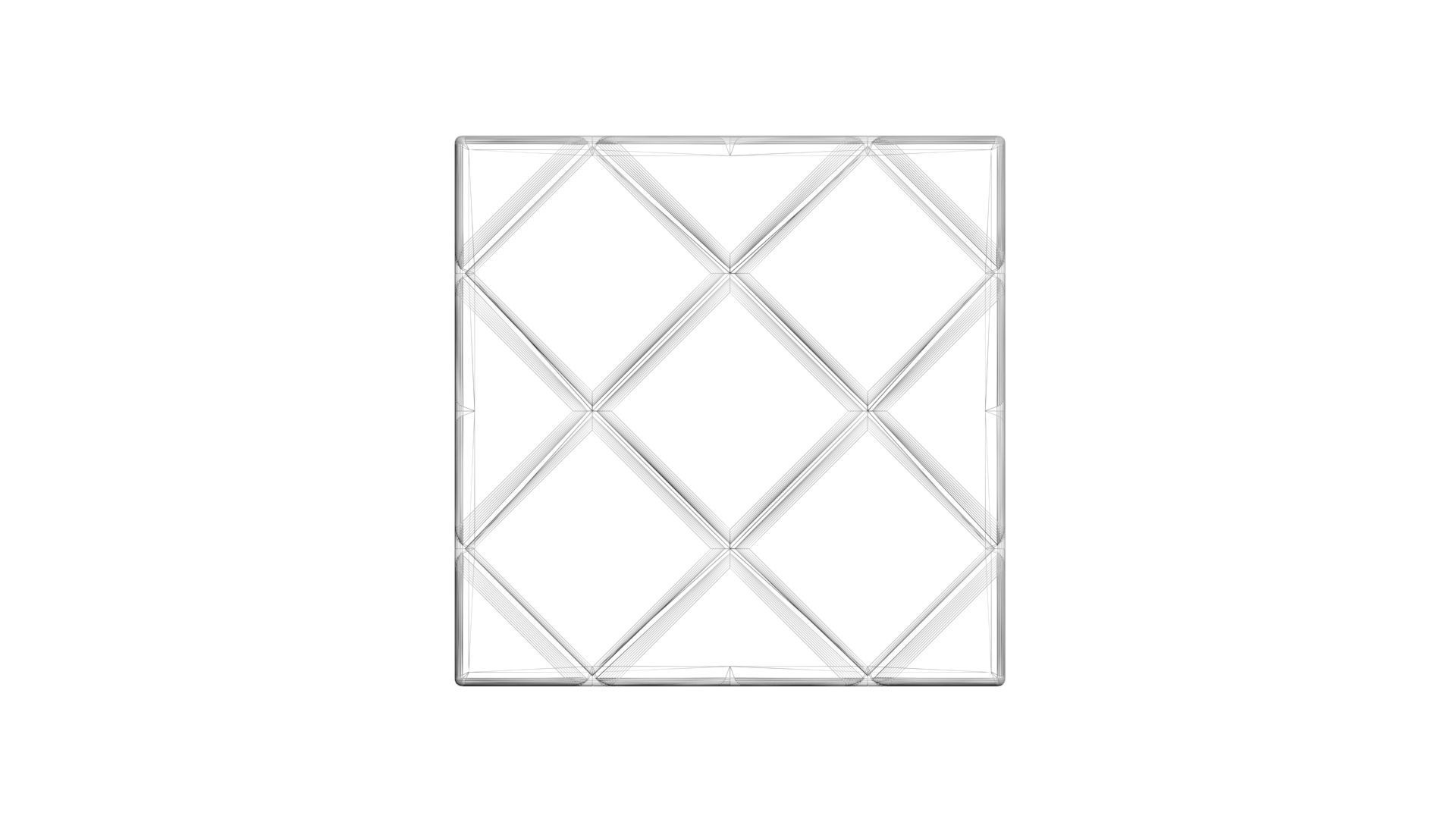 Skewb Puzzle 3x3x3 3D model_17