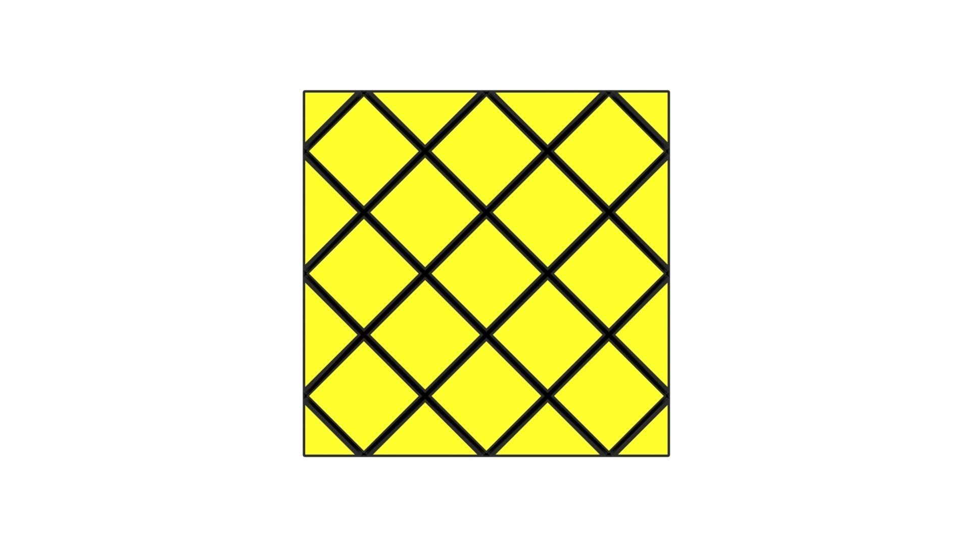 Skewb 4x4x4 3D model_10