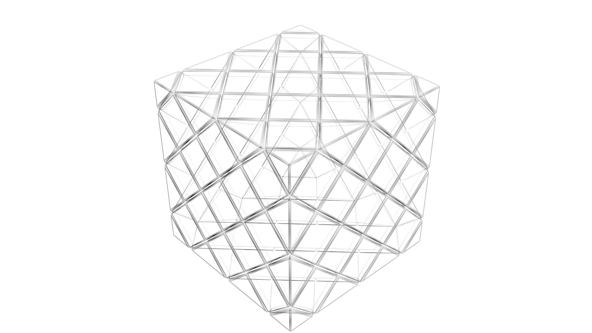 Skewb 4x4x4 3D model_18