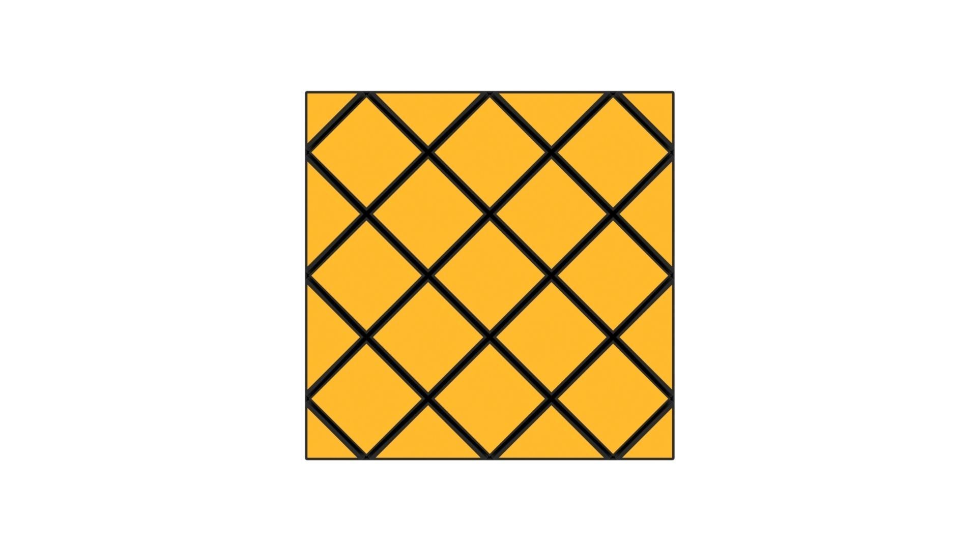 Skewb 4x4x4 3D model_9