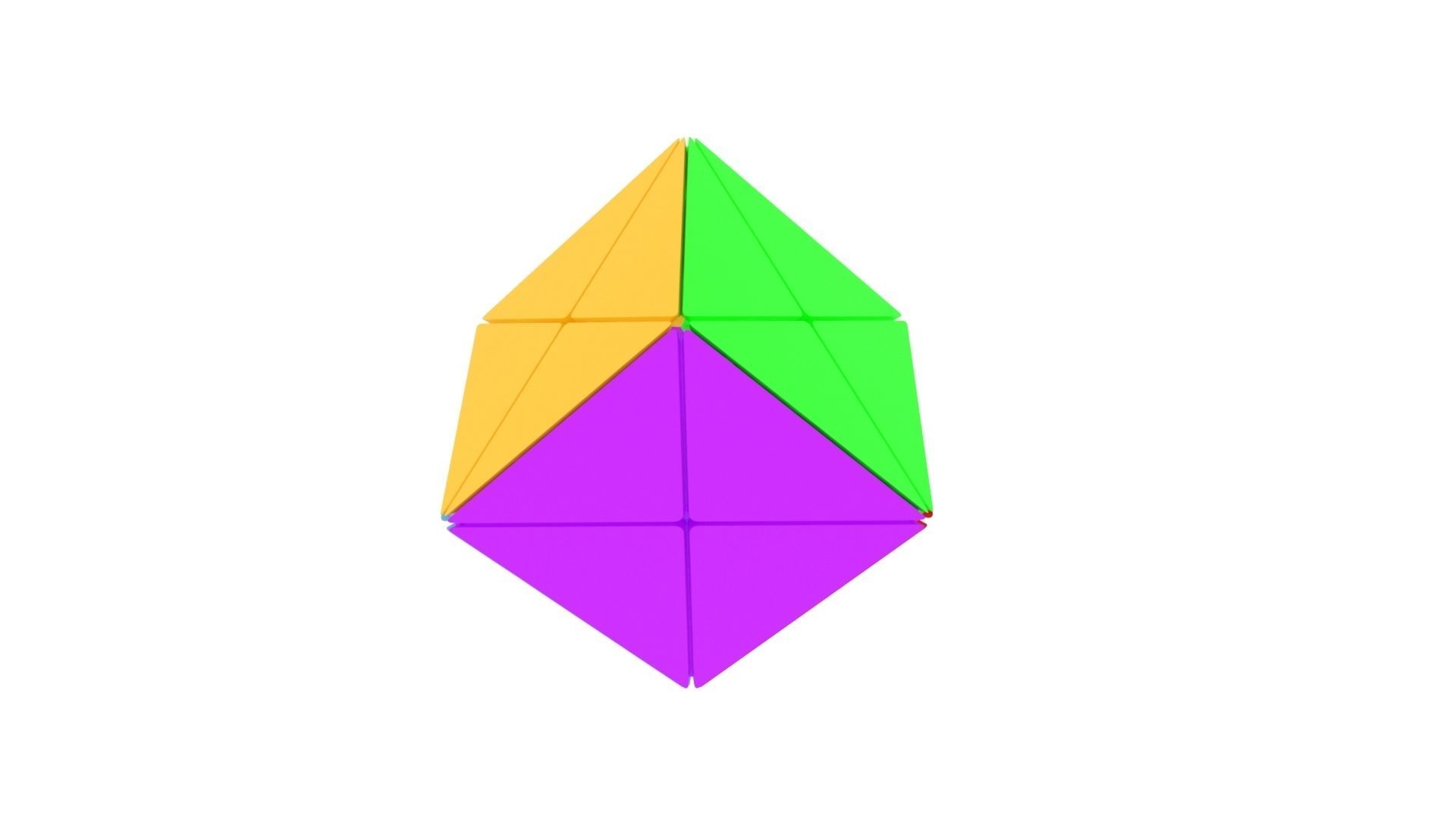 Dino Cubes Set 3D model_38