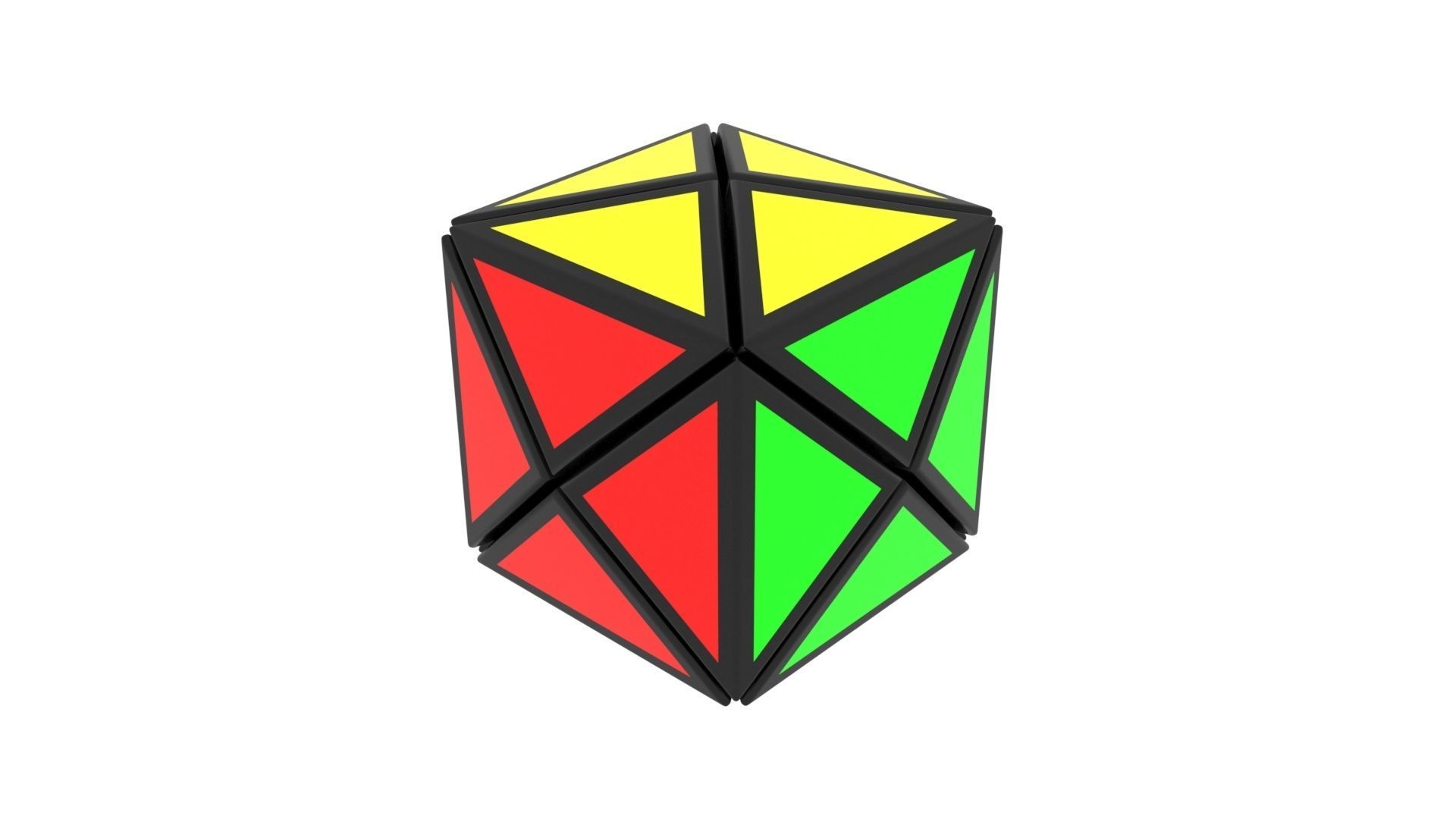 Dino Cubes Set 3D model_49