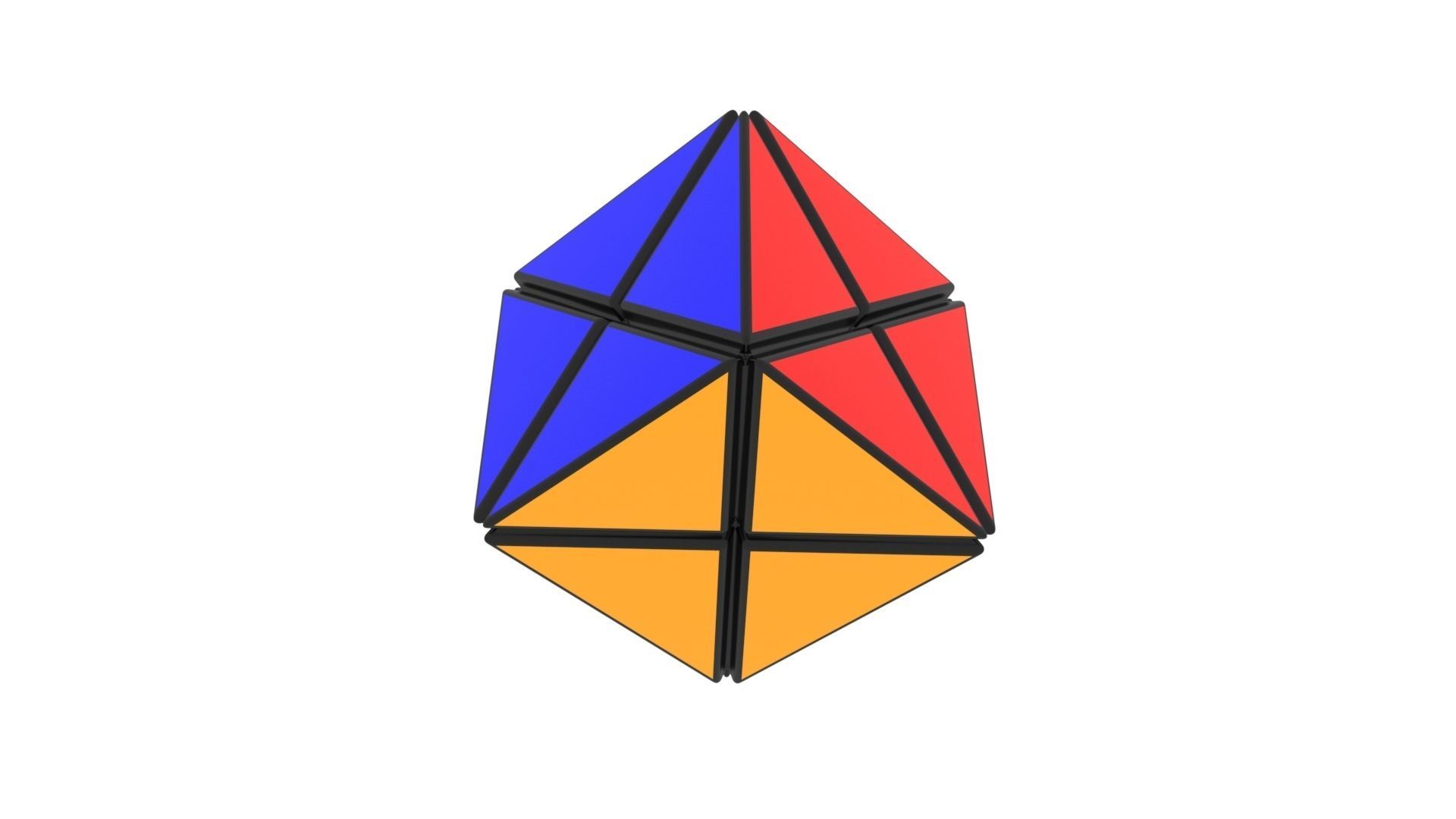 Dino Cubes Set 3D model_13