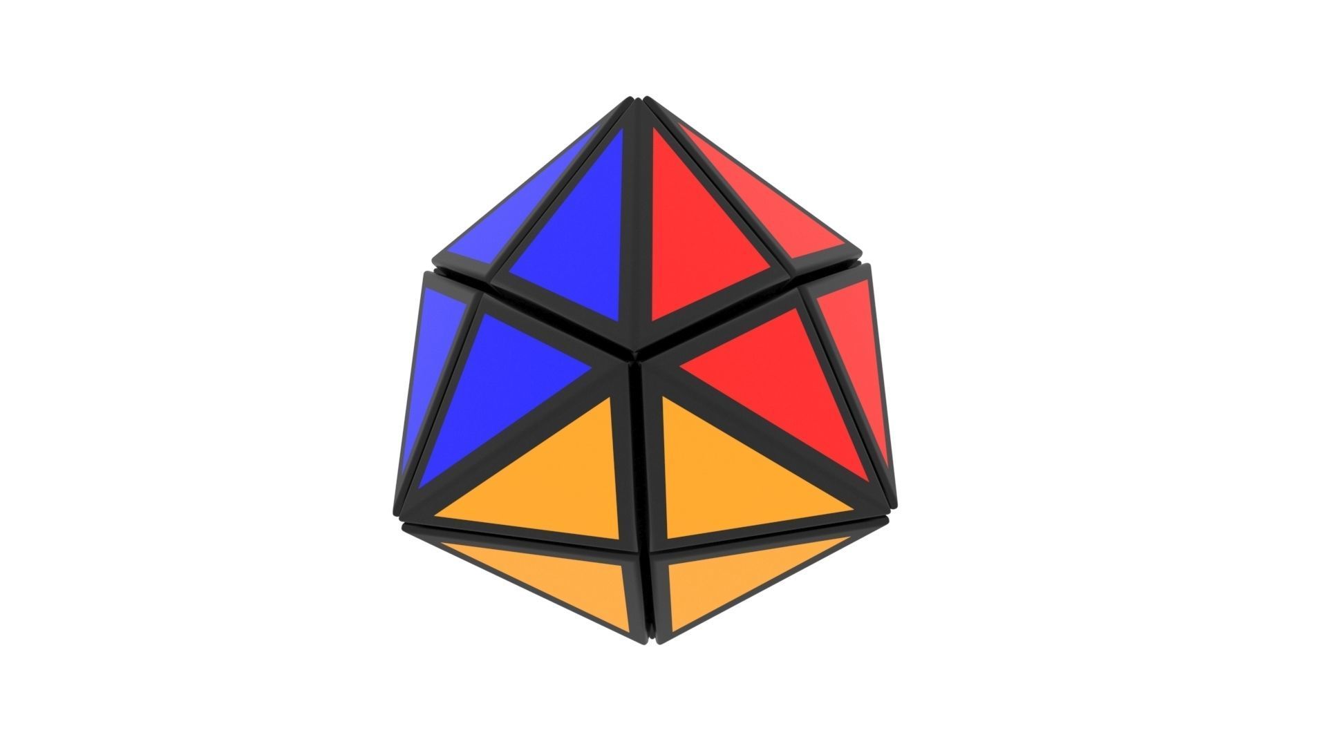 Dino Cubes Set 3D model_50