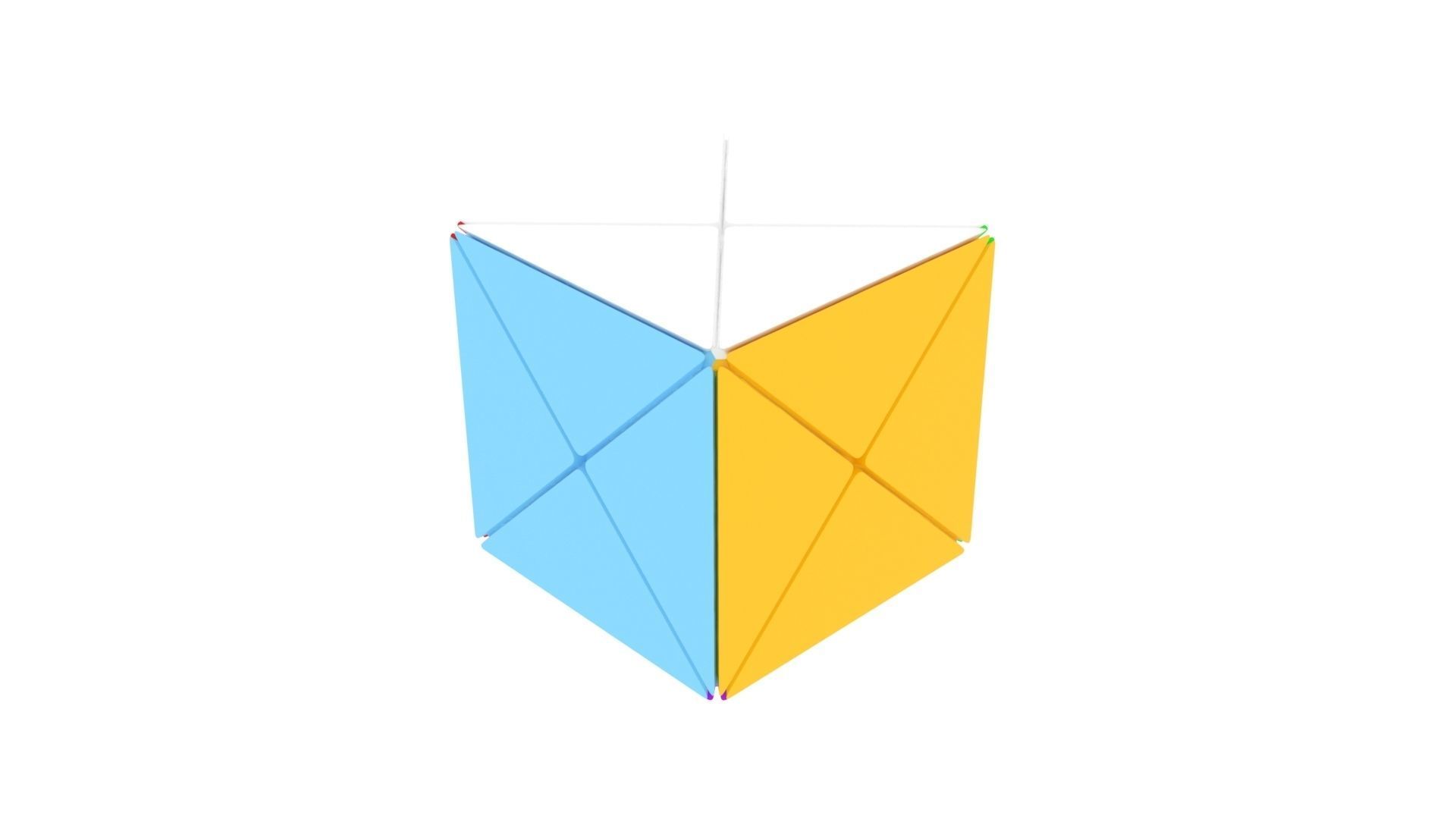 Dino Cubes Set 3D model_35