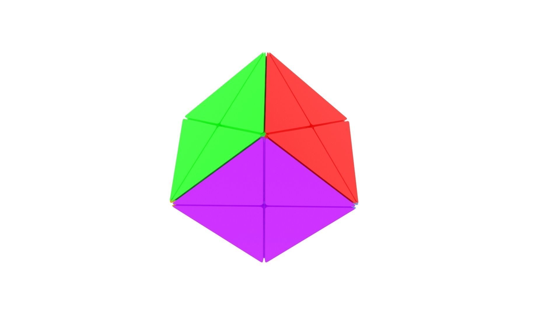 Dino Cubes Set 3D model_37