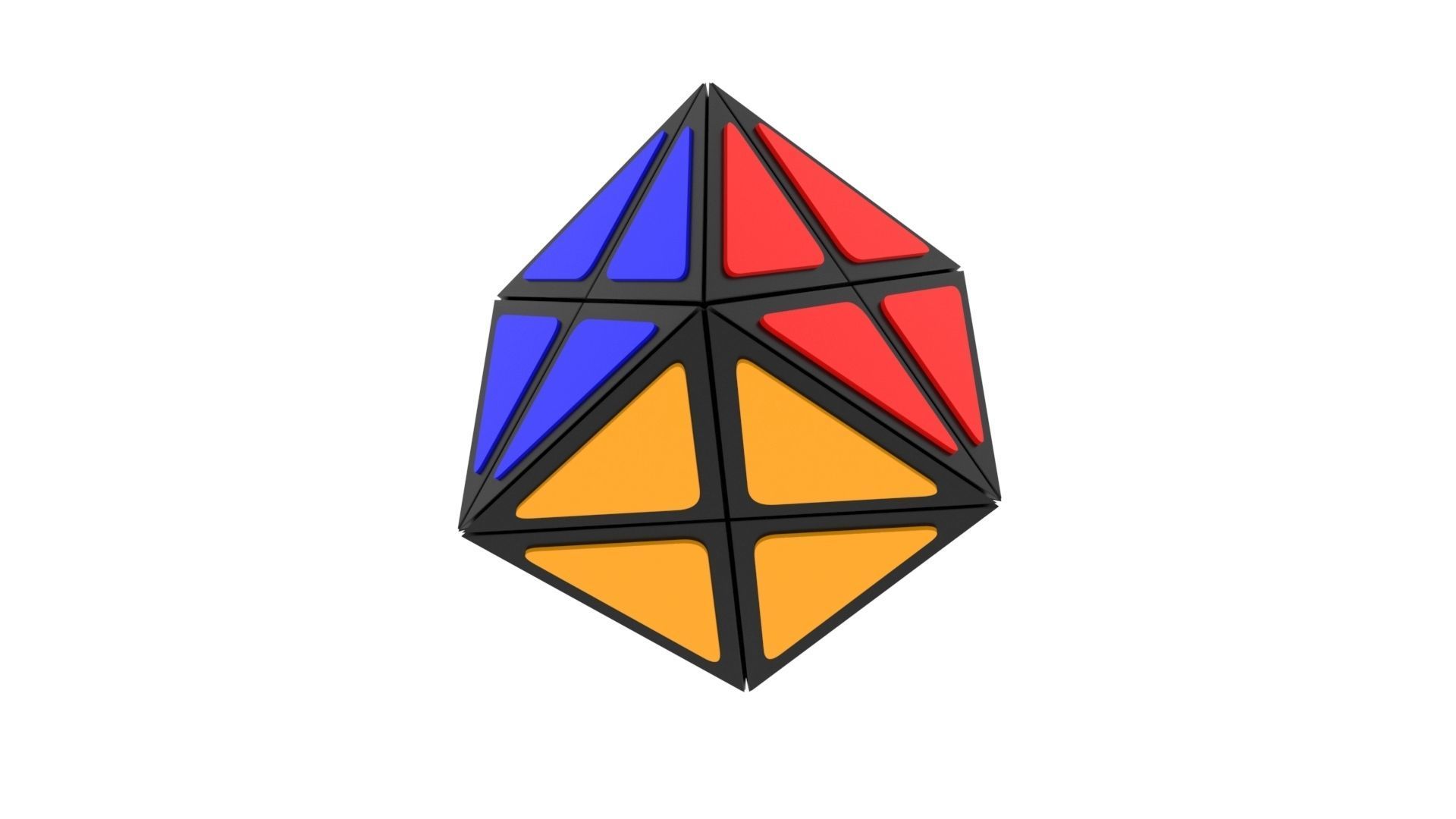 Dino Cubes Set 3D model_25