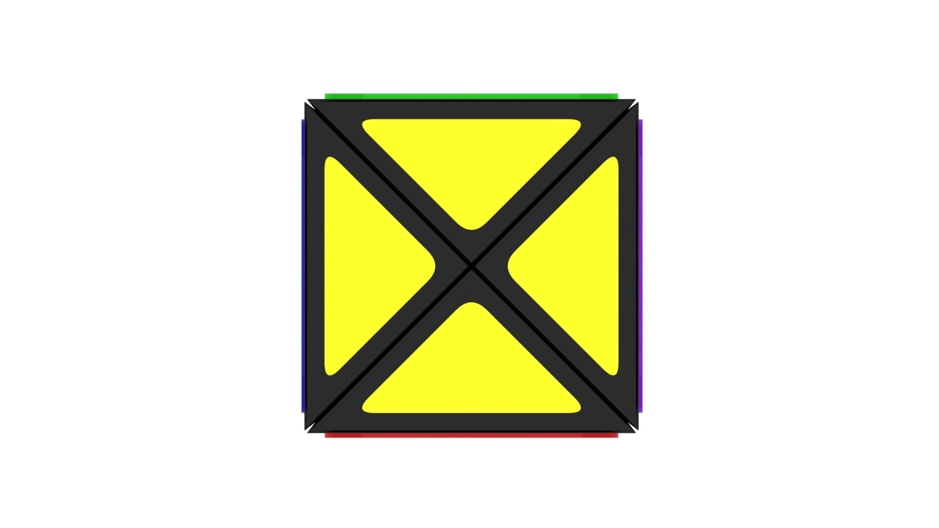 Dino Cubes Set 3D model_27