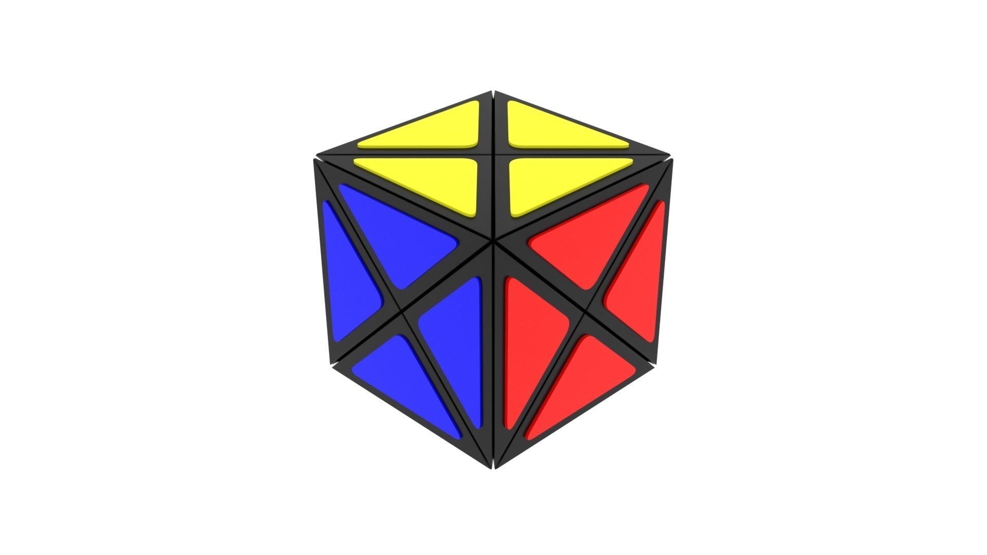 Dino Cubes Set 3D model_21