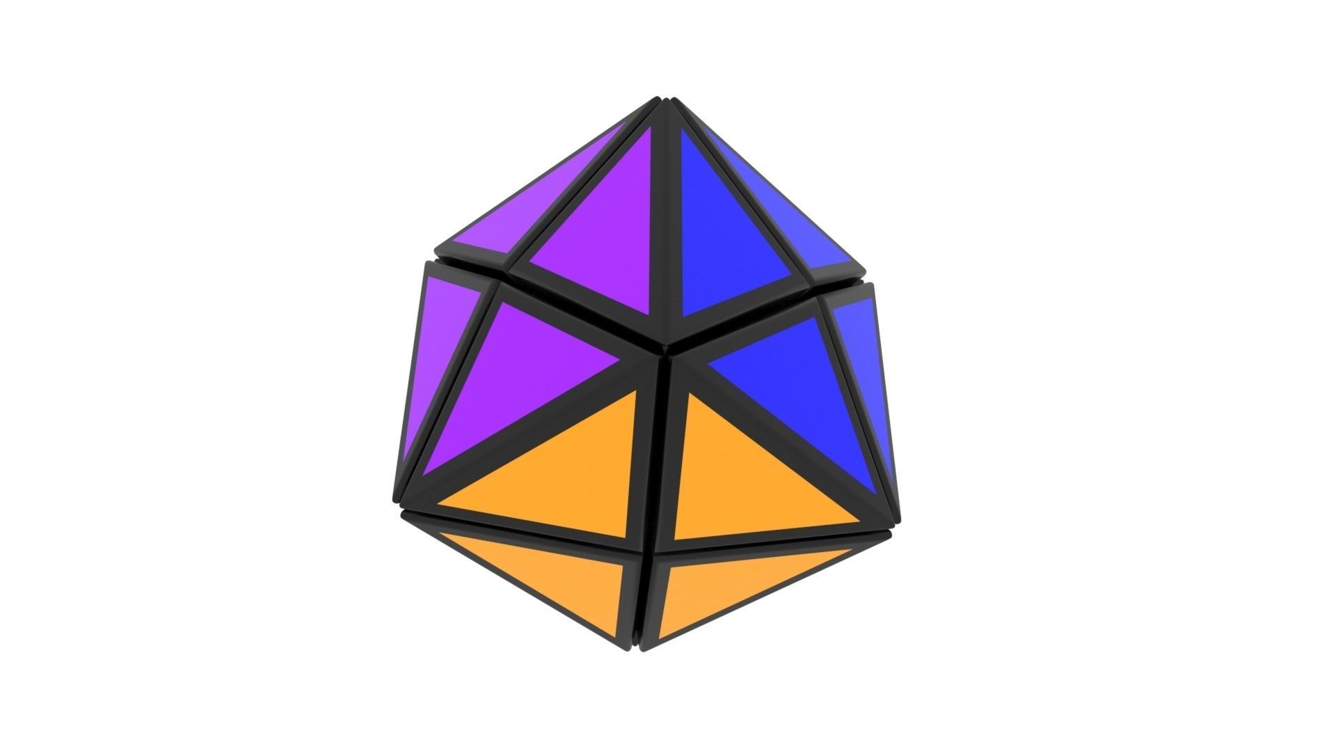 Dino Cubes Set 3D model_51