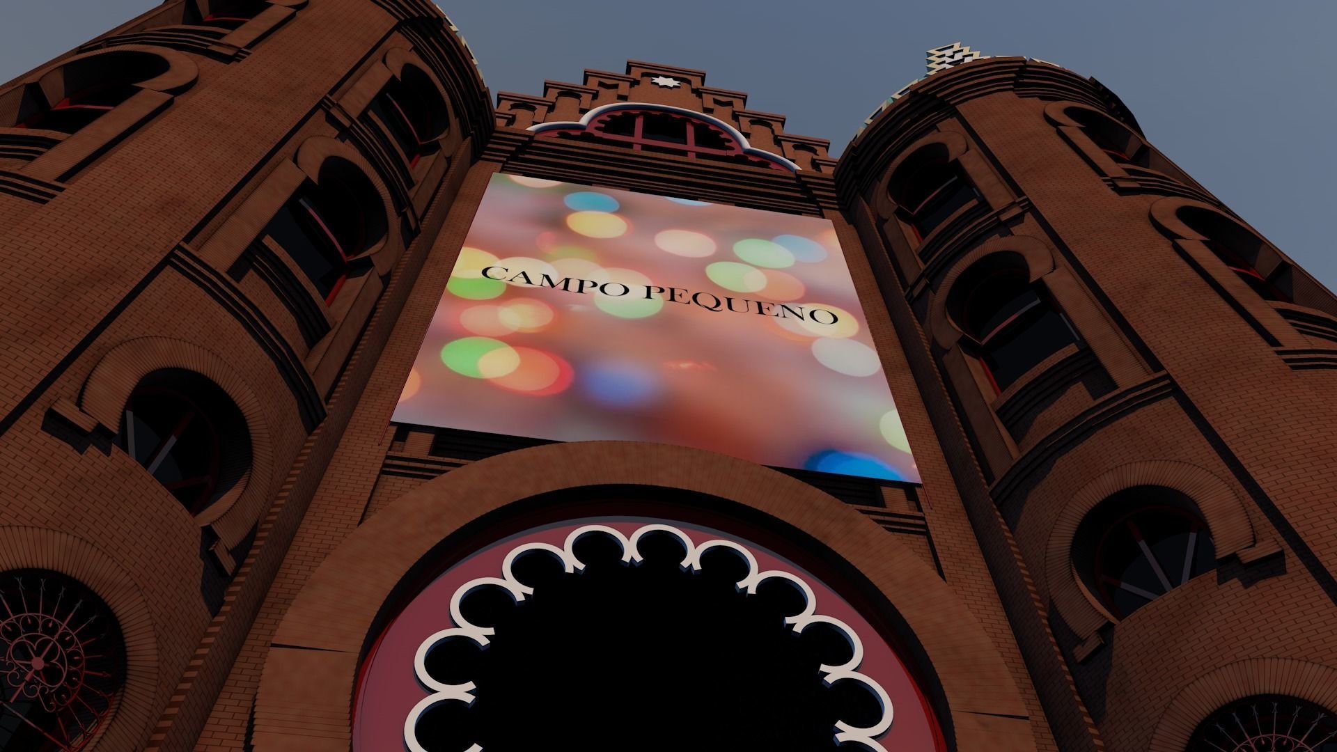 Campo Pequeno 3D model_1