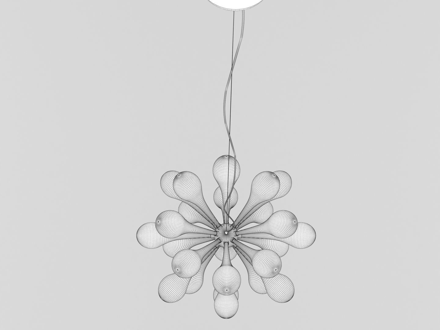 Decorative Ceiling Lamp 3D model_15