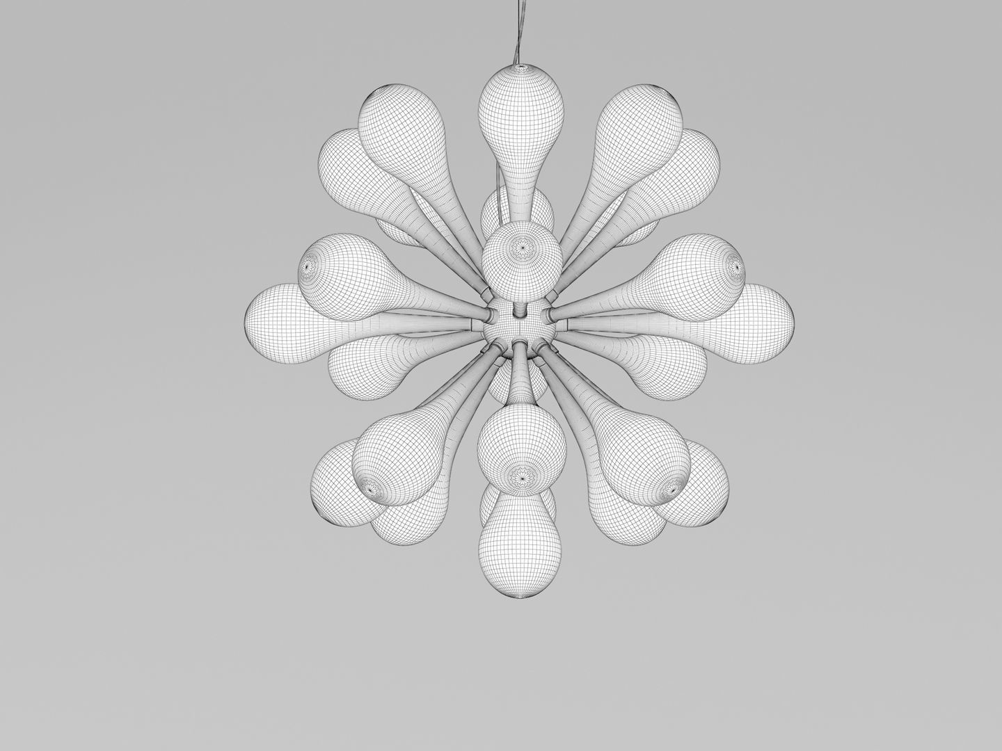 Decorative Ceiling Lamp 3D model_14