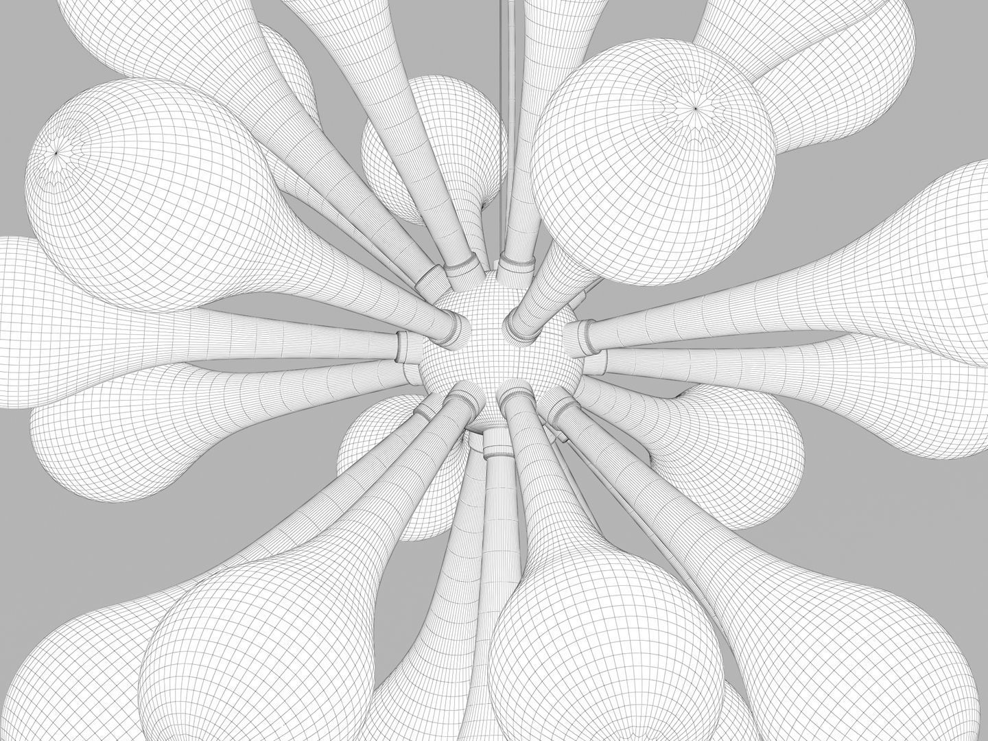 Decorative Ceiling Lamp 3D model_12