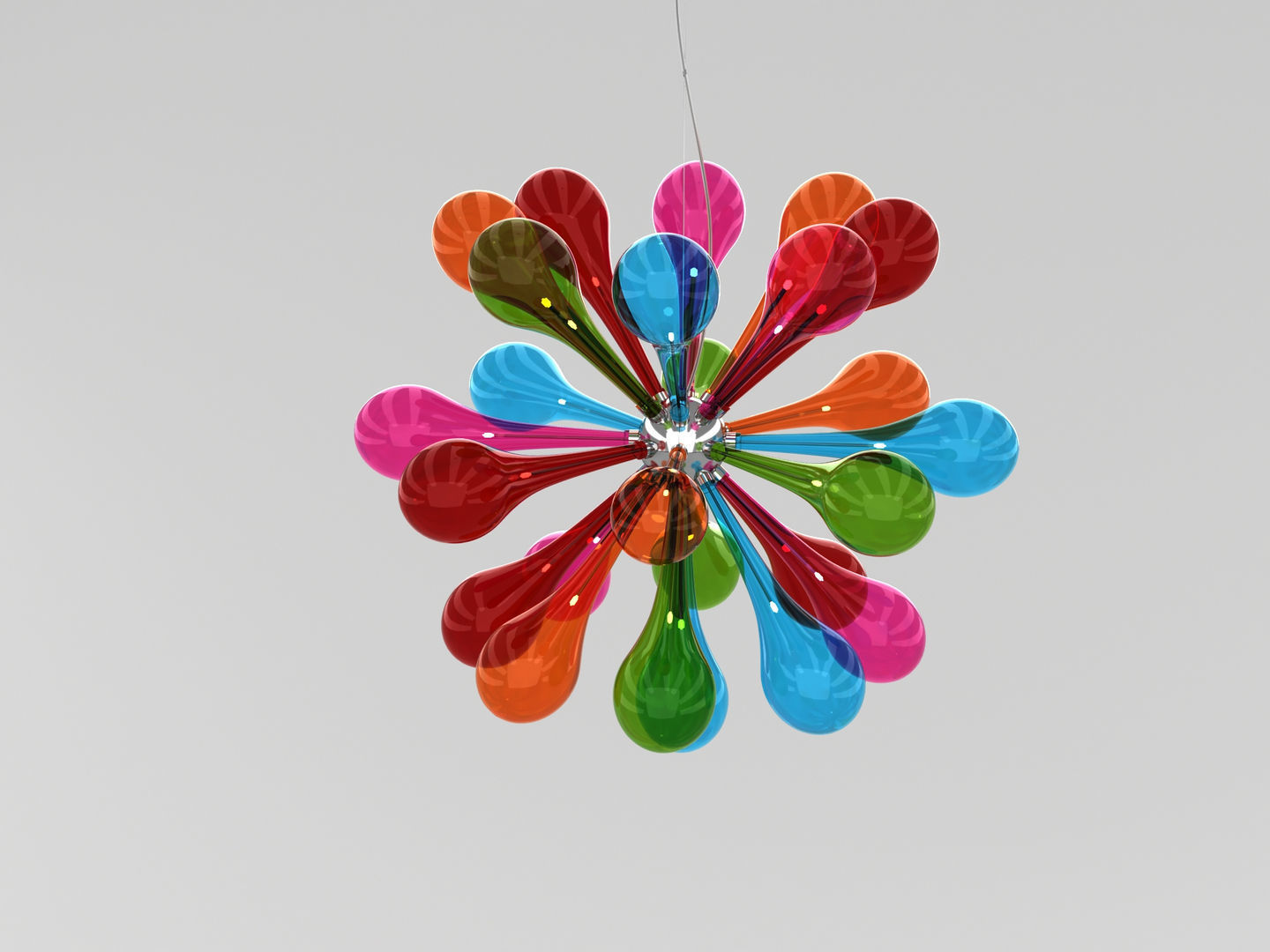 Decorative Ceiling Lamp 3D model_1
