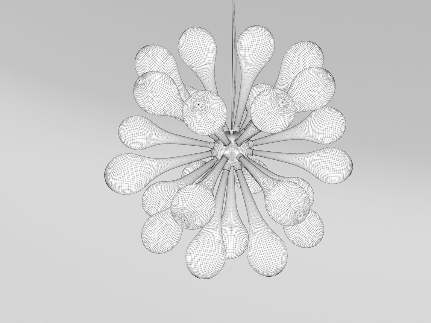 Decorative Ceiling Lamp 3D model_10