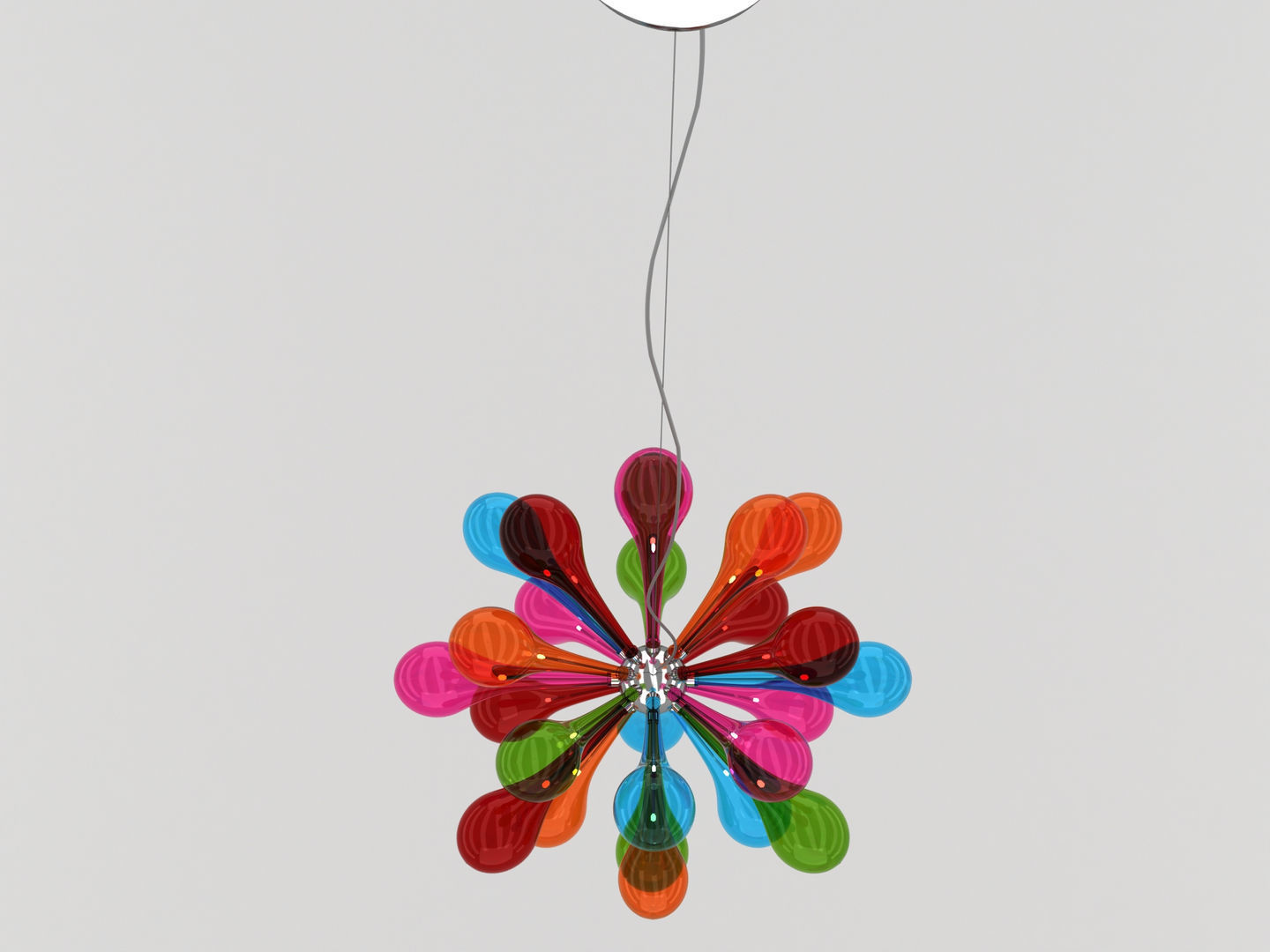 Decorative Ceiling Lamp 3D model_7
