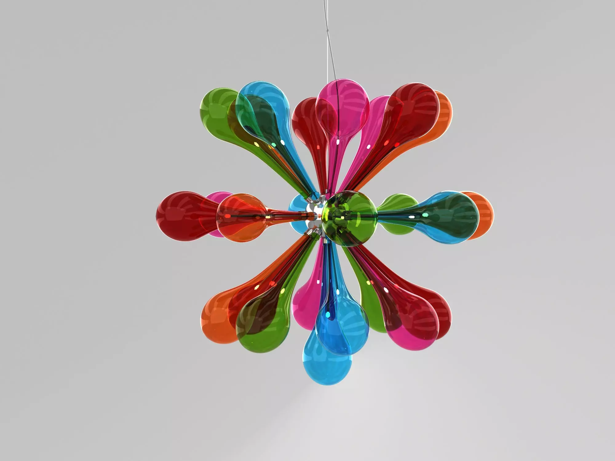 Decorative Ceiling Lamp 3D model_0
