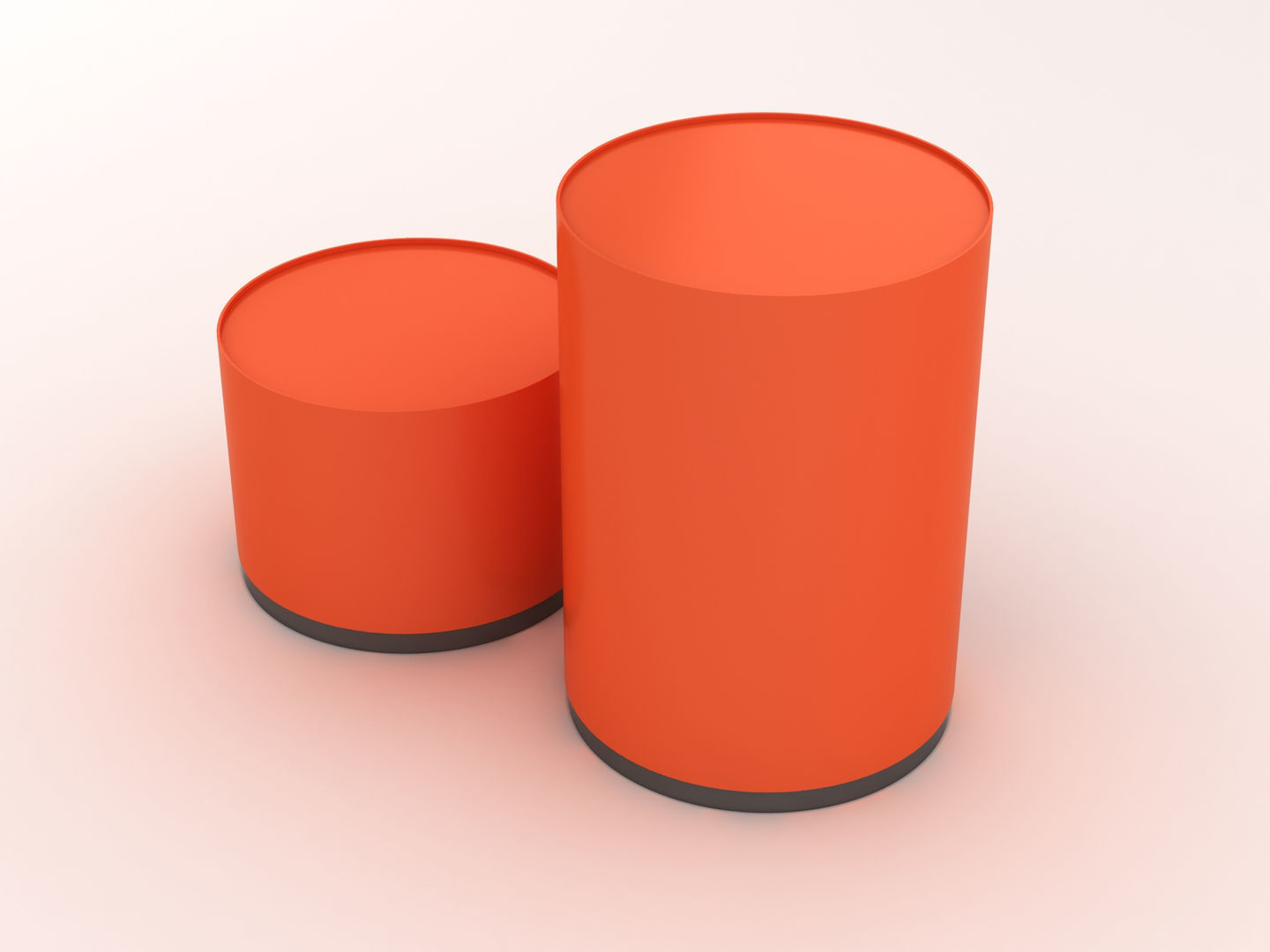 Kartell Cabinet Side Table 3D model_3