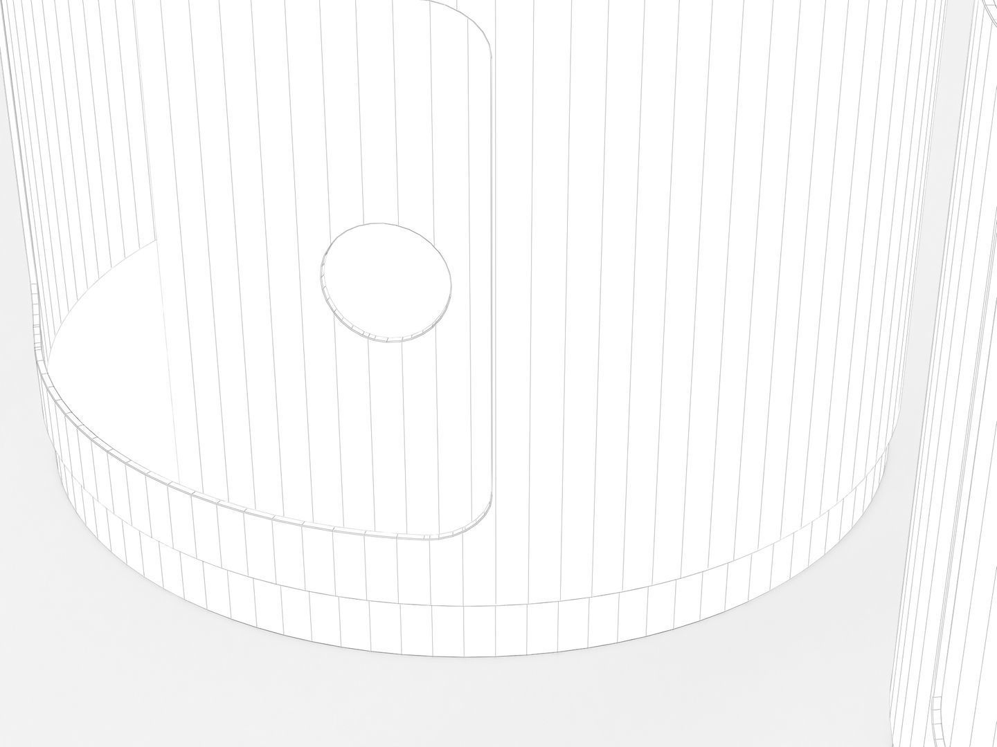 Kartell Cabinet Side Table 3D model_16