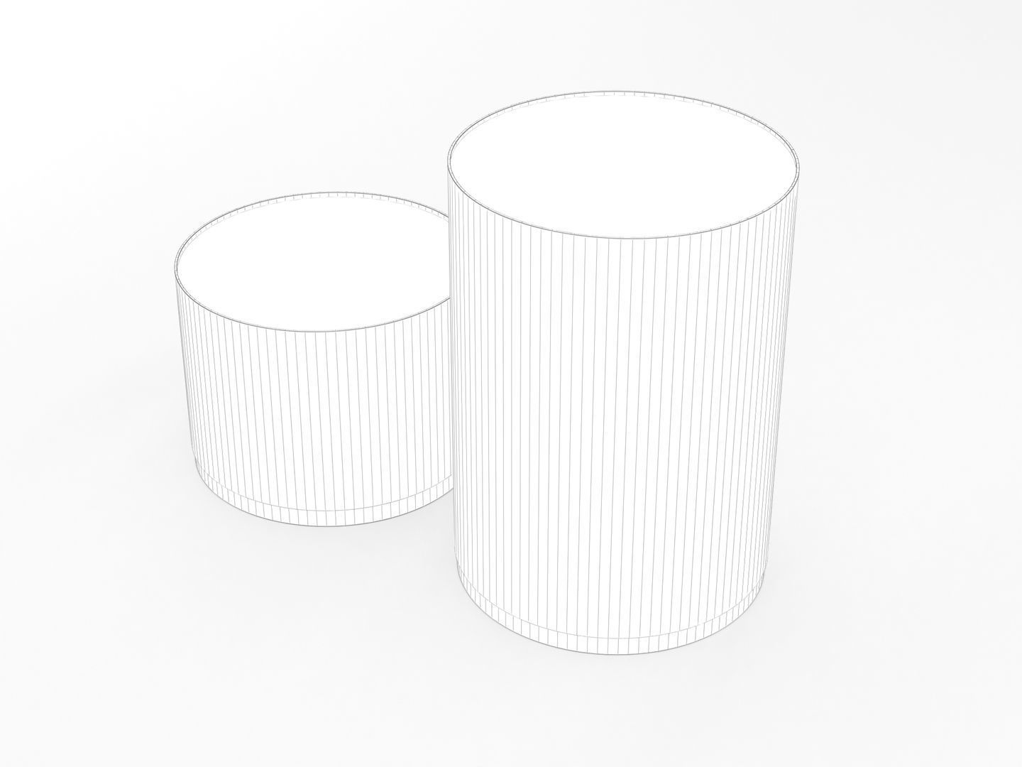 Kartell Cabinet Side Table 3D model_12